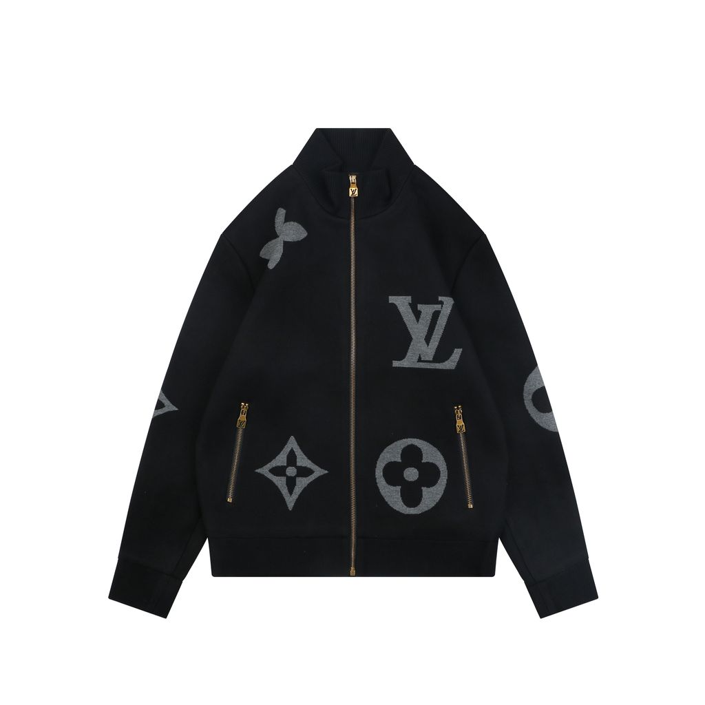 Louis Vuitton Large Monogram High-Neck Jacket