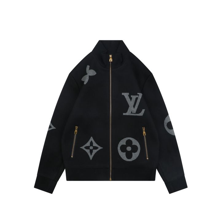 Louis Vuitton Large Monogram High-Neck Jacket