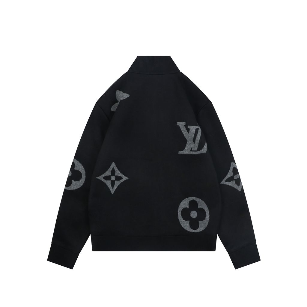 Louis Vuitton Large Monogram High-Neck Jacket