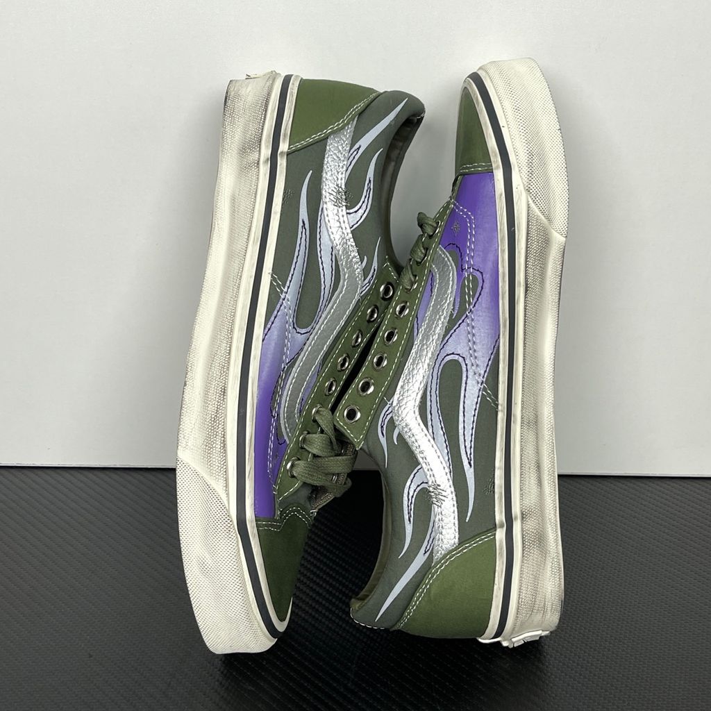 Vans Premium Old Skool 36 Archive Flame Green VN000D9RGRK Green Balsam Sneakers