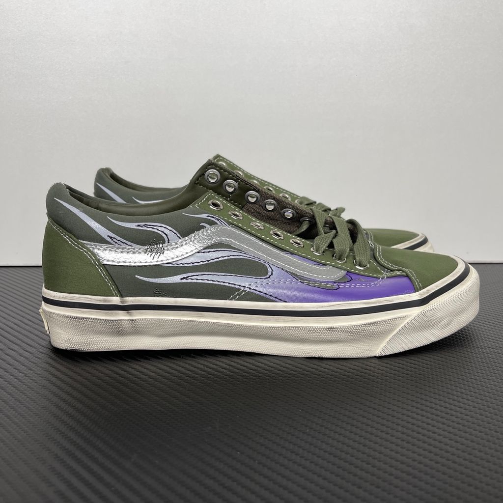 Vans Premium Old Skool 36 Archive Flame Green VN000D9RGRK Green Balsam Sneakers