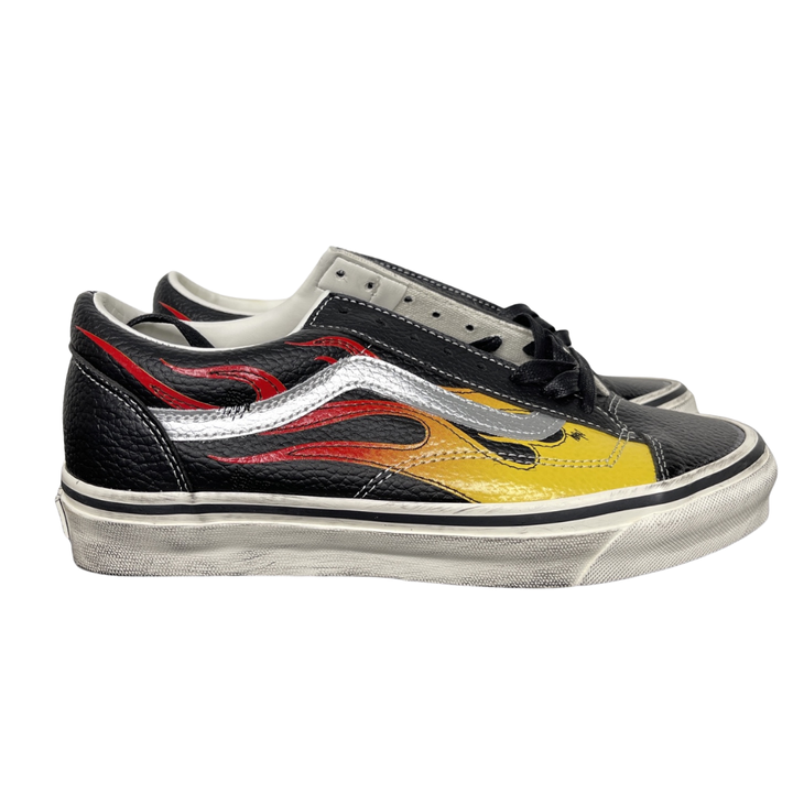 Vans Premium Old Skool 36 Archive Flame Black VN000D9RCJK Black Orange Red Sneakers