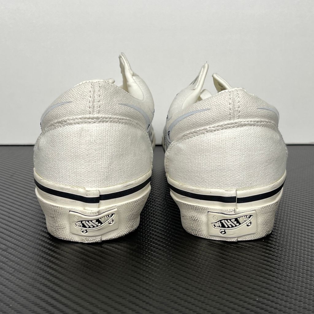 Vans Premium Old Skool 36 Archive Flame Marshmallow VN000D9RCCZ White Grey Black Sneakers