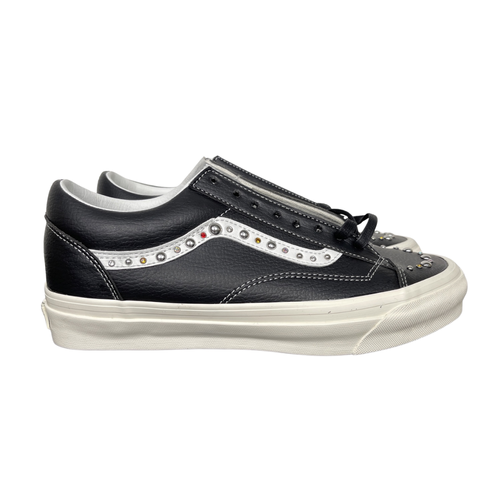 Vans LX Old Skool 36 Pearlized VN000D2RBA3 Black White Studded Sneakers