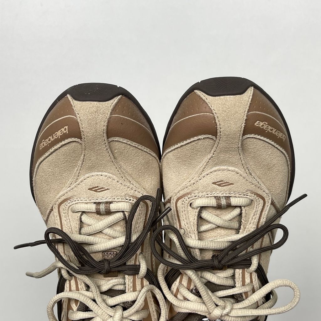 Balenciaga Radar Velvety Sneaker 865703 WSTSU 9020 Beige Brown Men's Sneakers