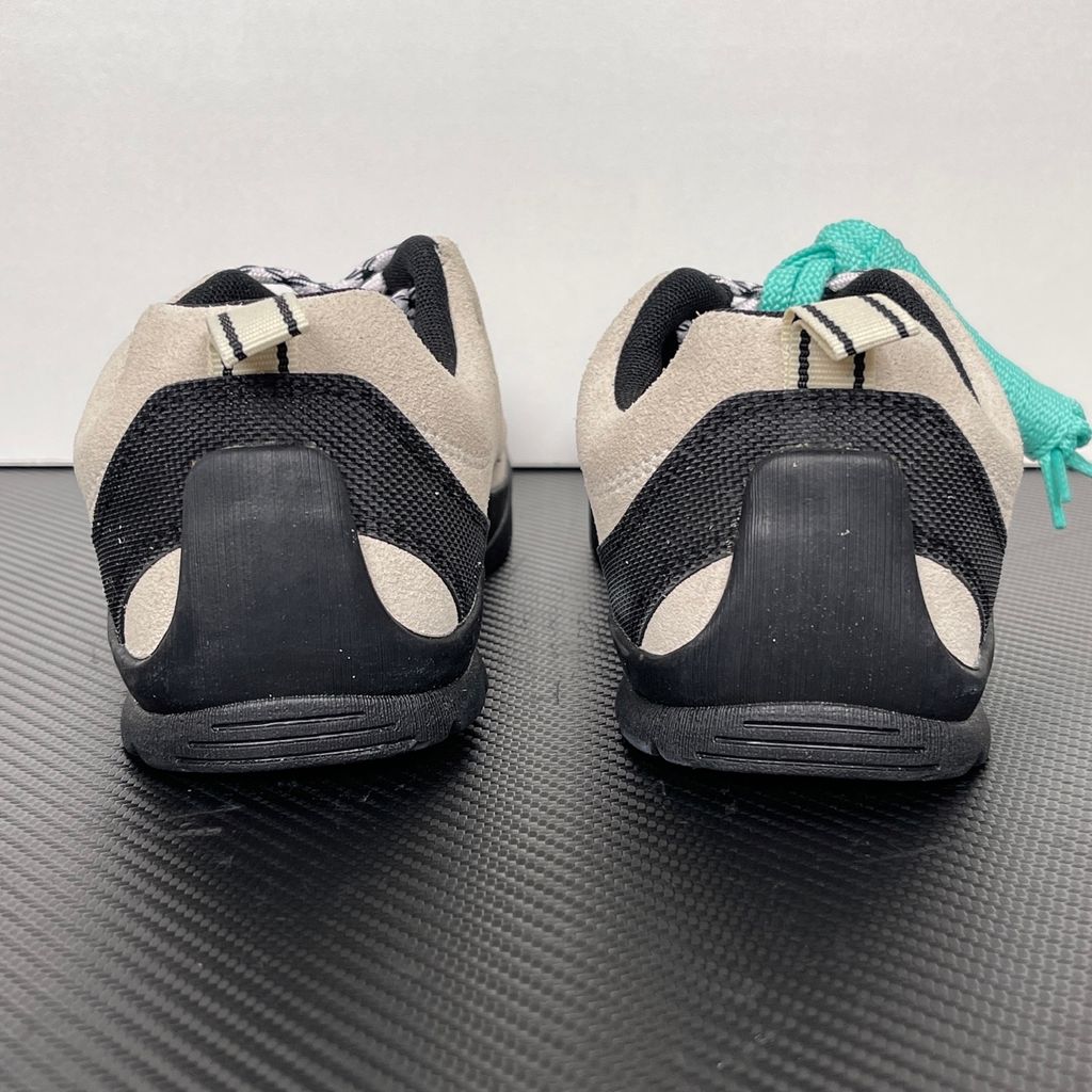 Shop KEEN Jasper 1030557 in Birch and Black with suede upper, tongue-to-toe lacing, removable foam insole, Contoured Fit and non-marking rubber outsole.