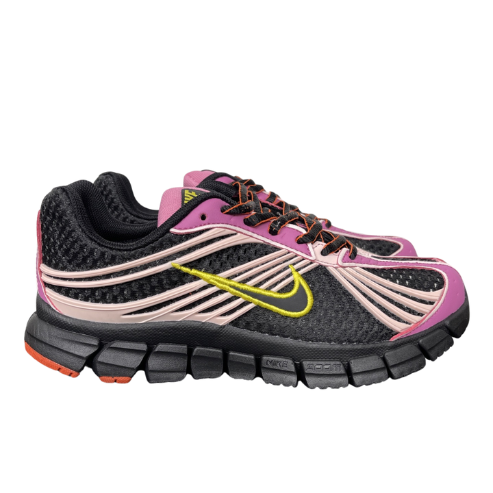 Shop Nike Zoom Skylon 11 IU7360-003 in Black, Light Magenta and Pink Foam with Air Zoom cushioning, Cushlon midsole and breathable mesh upper.