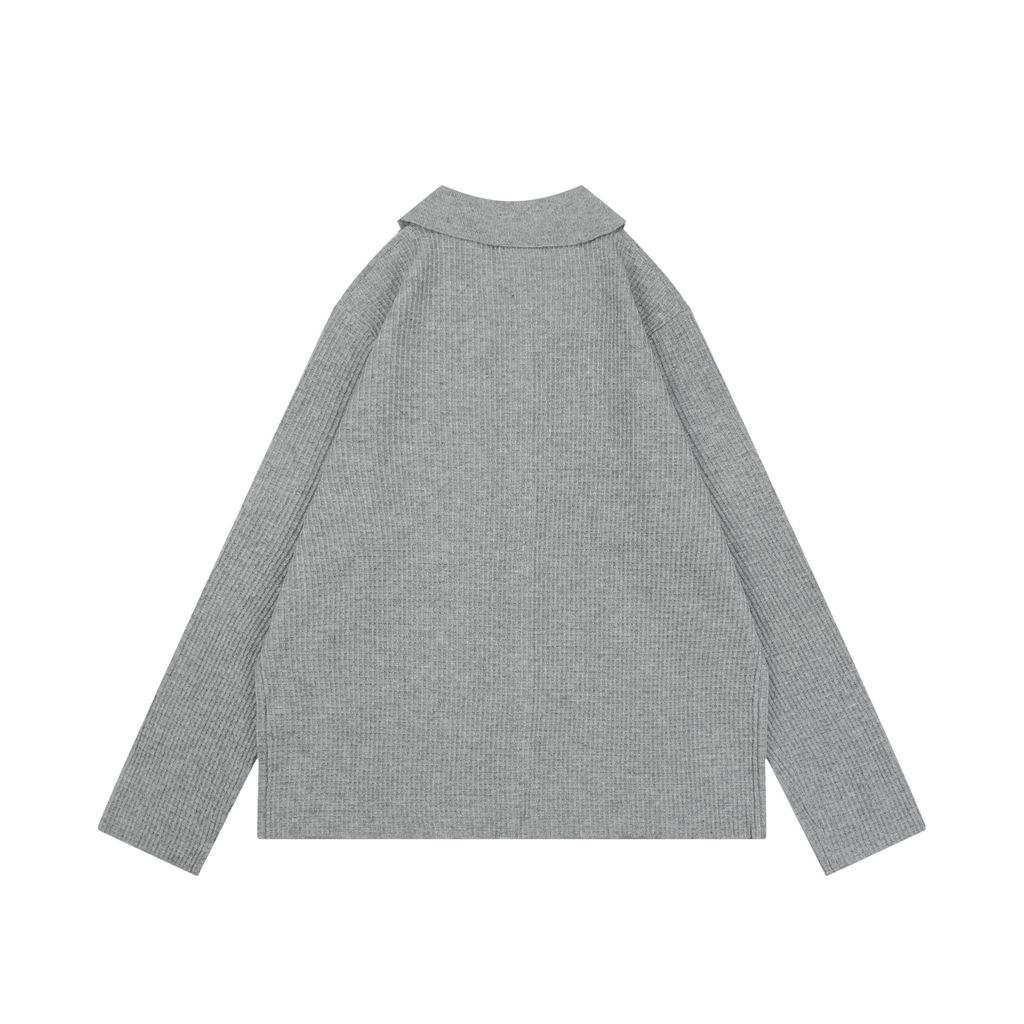 The Row Merino Wool Blend Waffle Cardigan