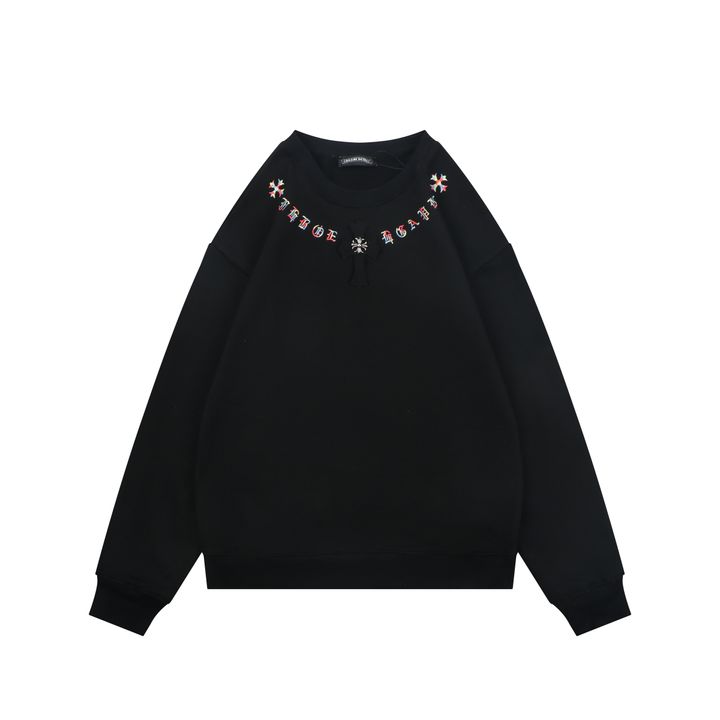 Chrome Hearts Color Sanskrit Embroidered Crewneck Sweatshirt