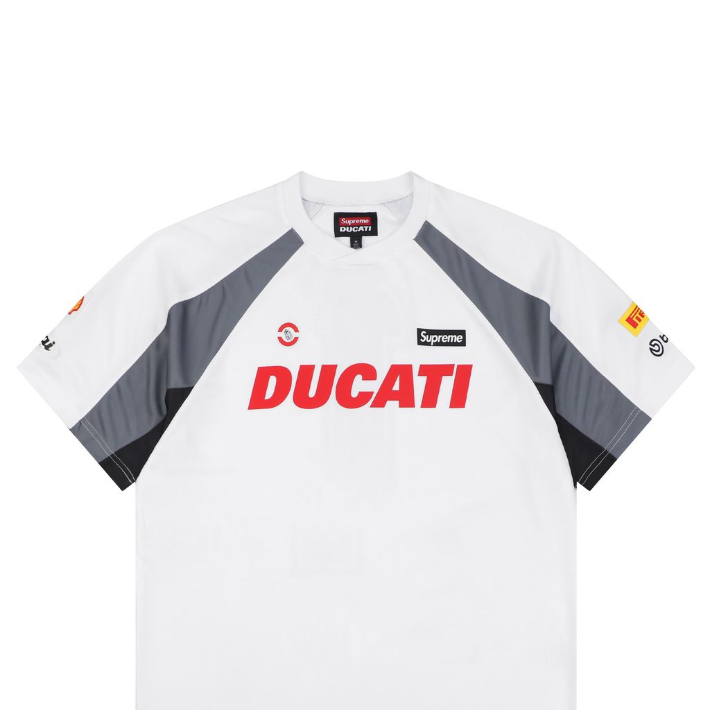 Supreme Ducati Quick-Dry Panelled Motorsport Top