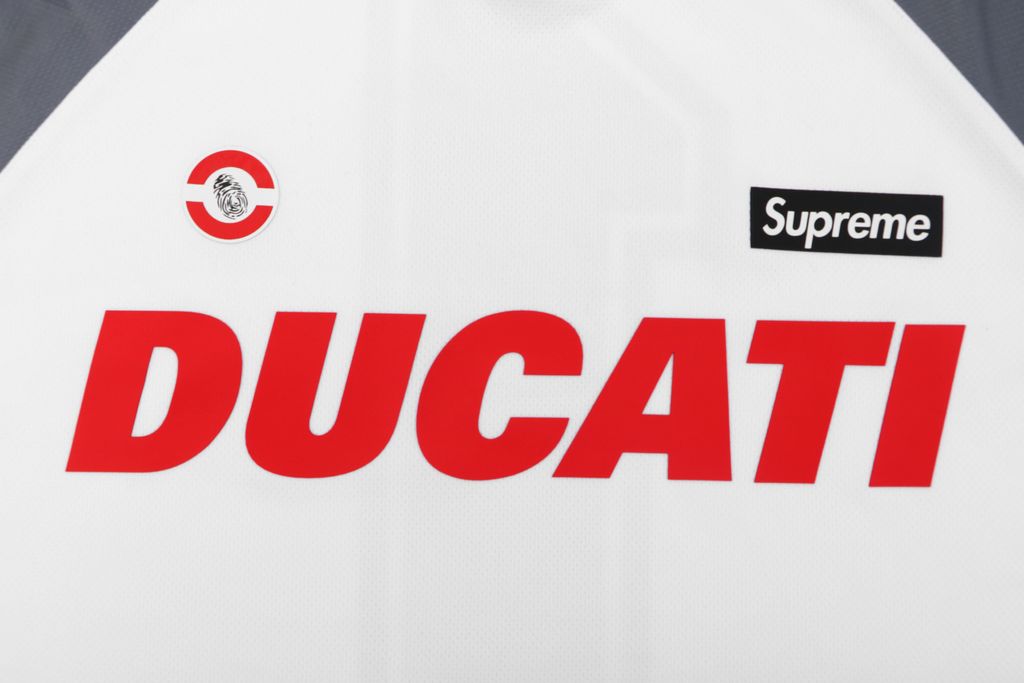 Supreme Ducati Silicone Logo Racing Short Sleeve