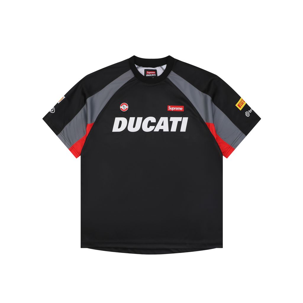 Supreme x Ducati V4 Graphic Short Sleeve Jersey