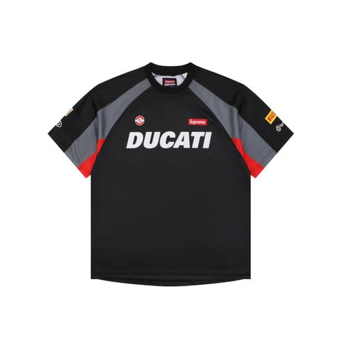Supreme x Ducati V4 Graphic Short Sleeve Jersey