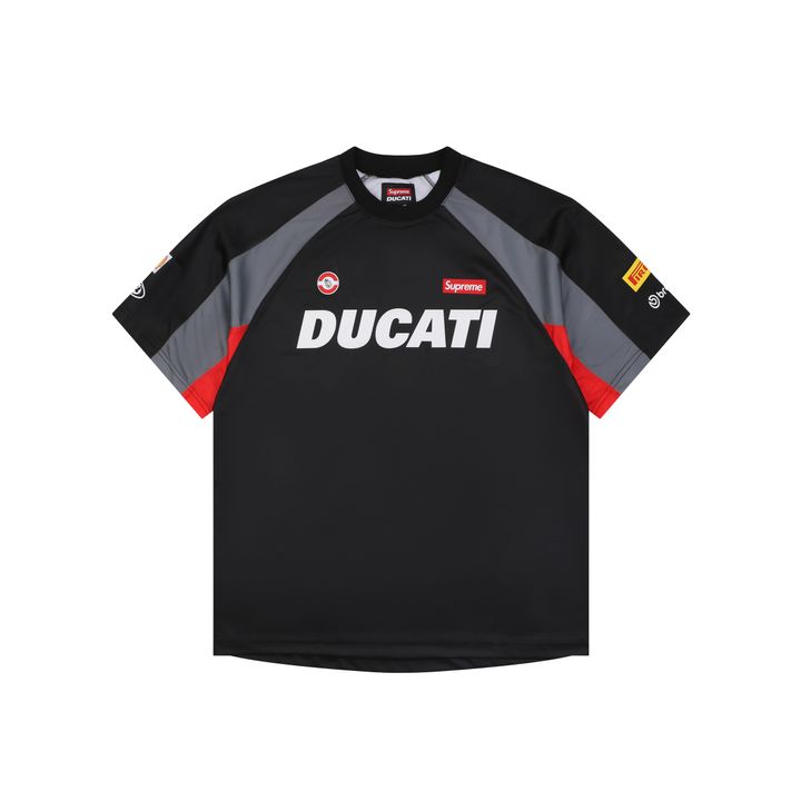 Supreme x Ducati V4 Graphic Short Sleeve Jersey