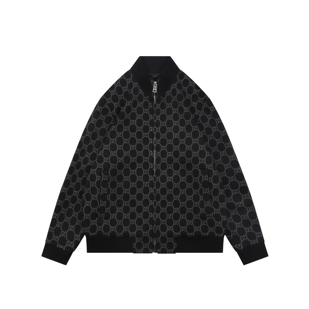 Gucci All-Over Double G Jacquard Jacket