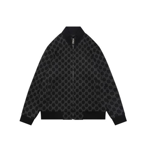 Gucci All-Over Double G Jacquard Jacket