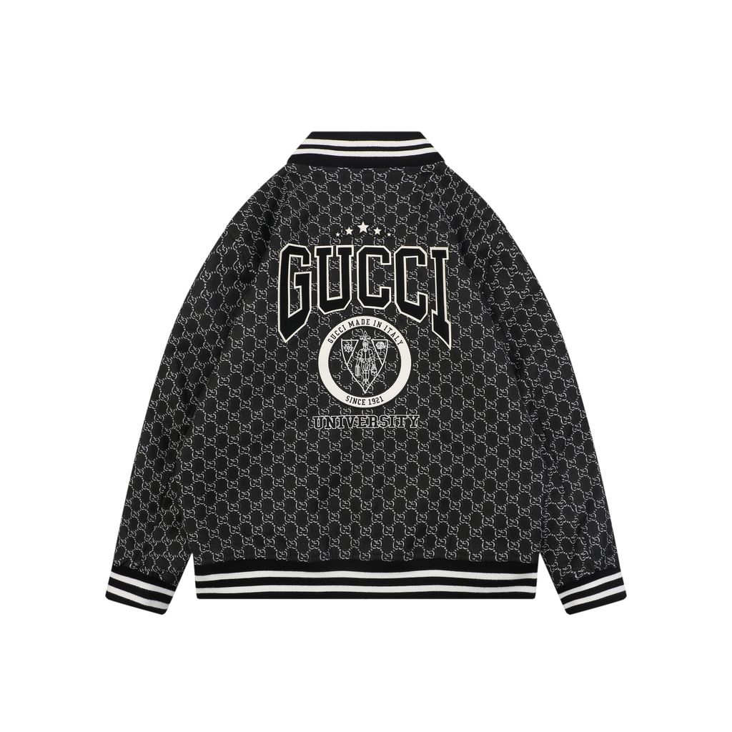 Gucci G Letter Collegiate Badge Jacket