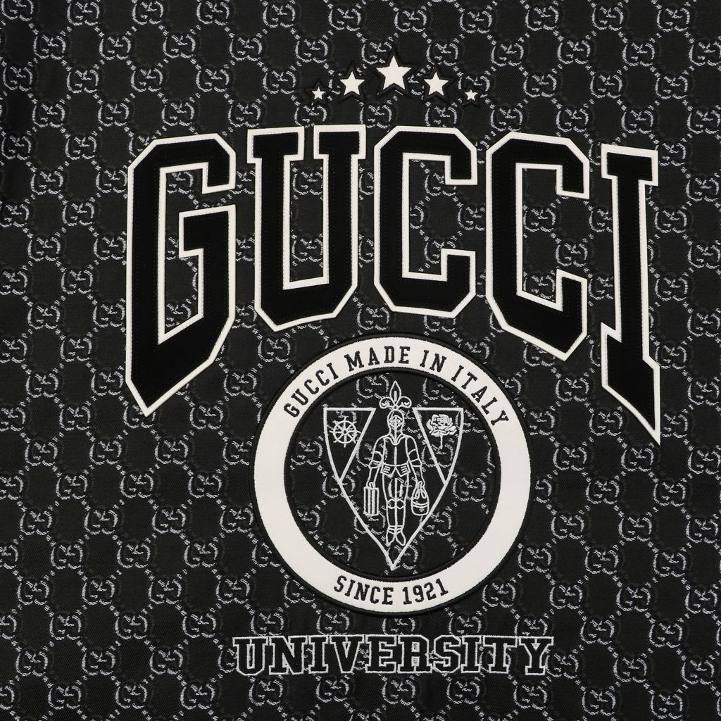 Gucci 80s Retro Varsity-Inspired Jacket