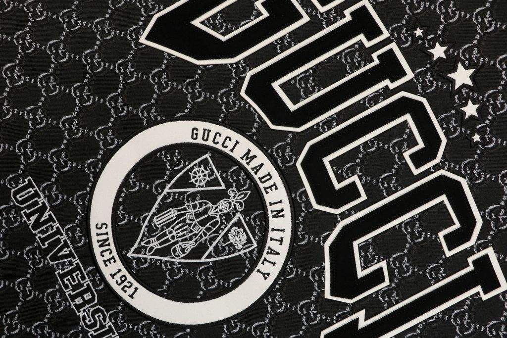 Gucci 80s Retro Varsity-Inspired Jacket