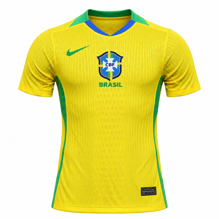 Brazil 25-26 Home Player Version Football Jersey