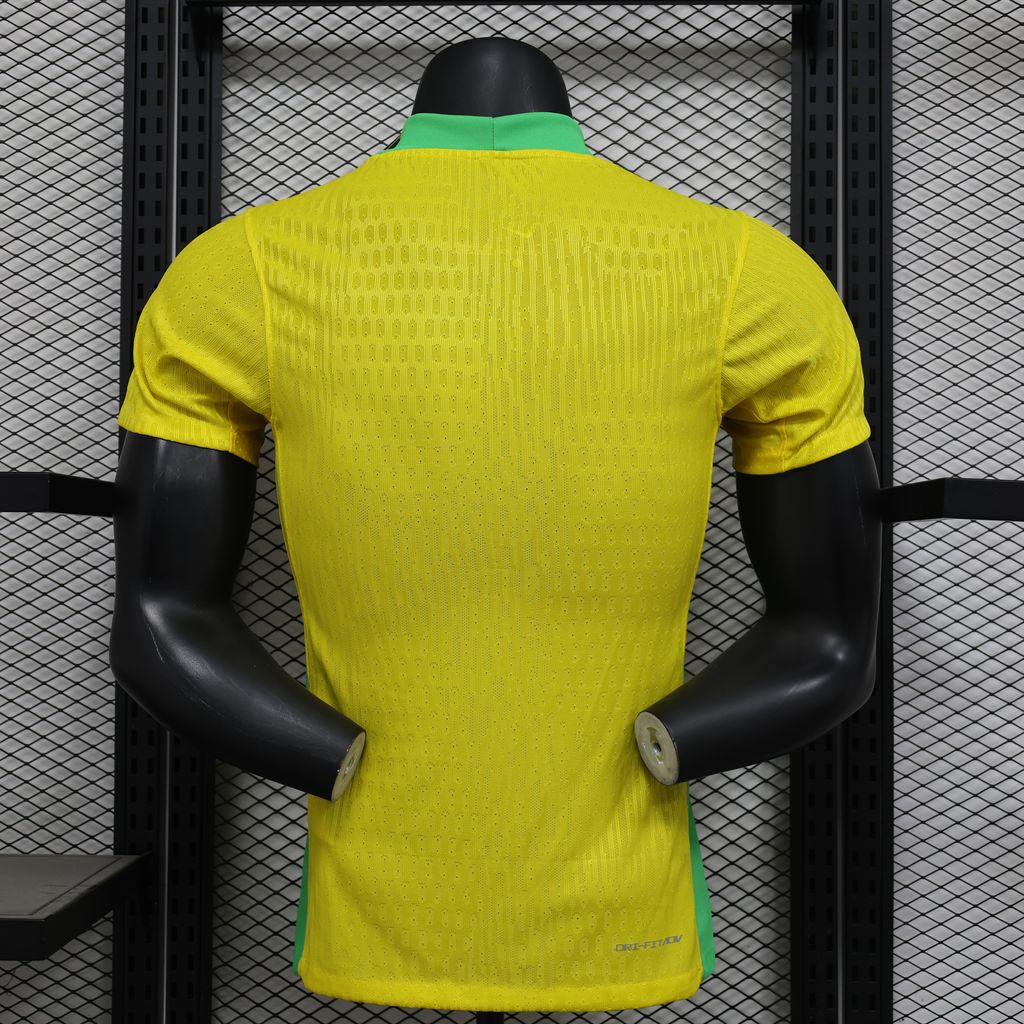 Brazil 25-26 Home Player Version Football Jersey