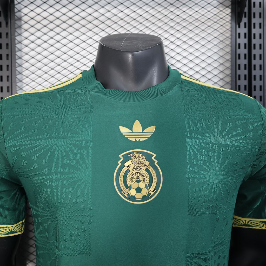 Mexico Green Player Fit Special Edition Soccer Jersey