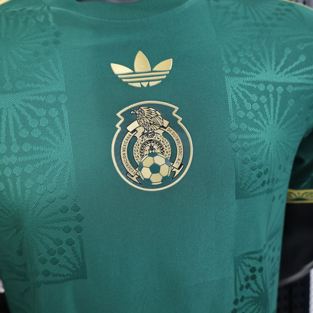 Mexico Green Player Fit Special Edition Soccer Jersey