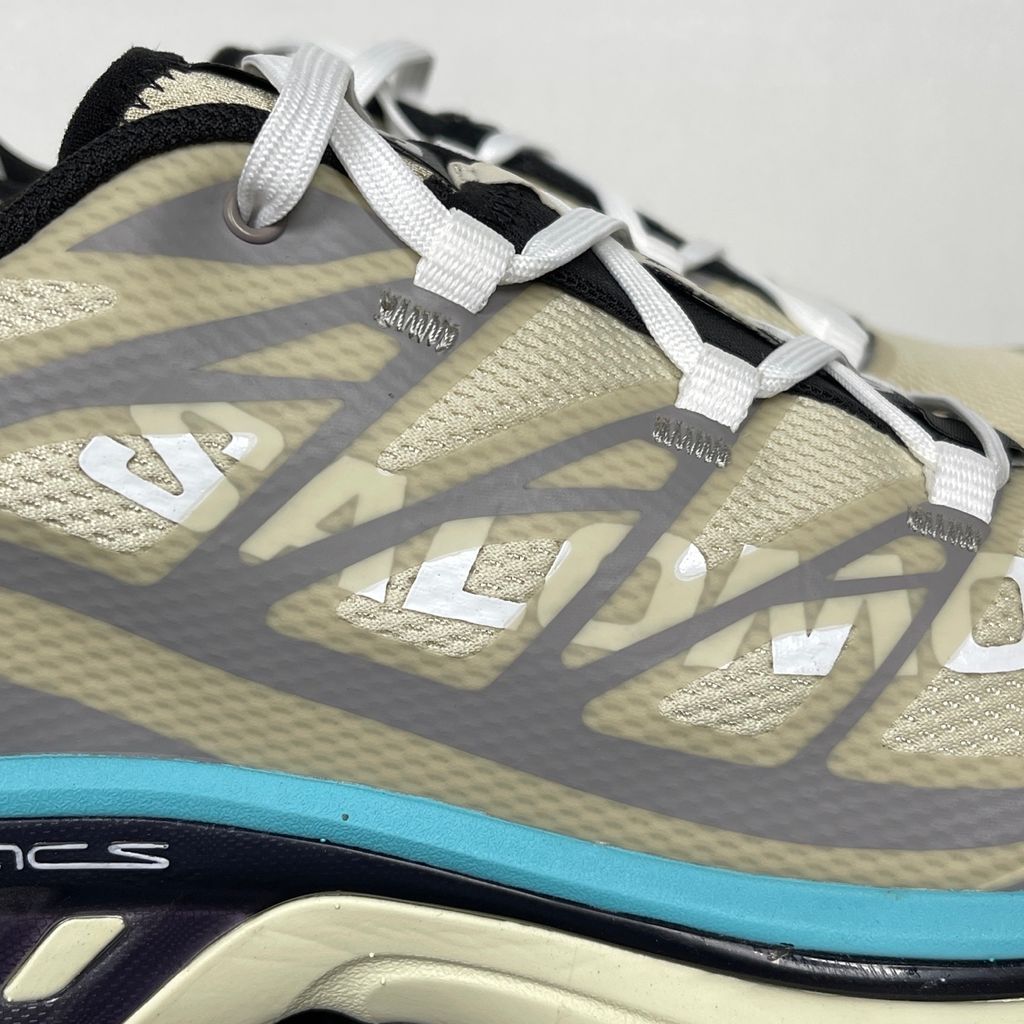 Shop MM6 Maison Margiela x Salomon XT-MM6 L49199900 in Aspargus Green, Gull and Blue Curacao with Agile Chassis, EnergyCell+ cushioning and EndoFit.