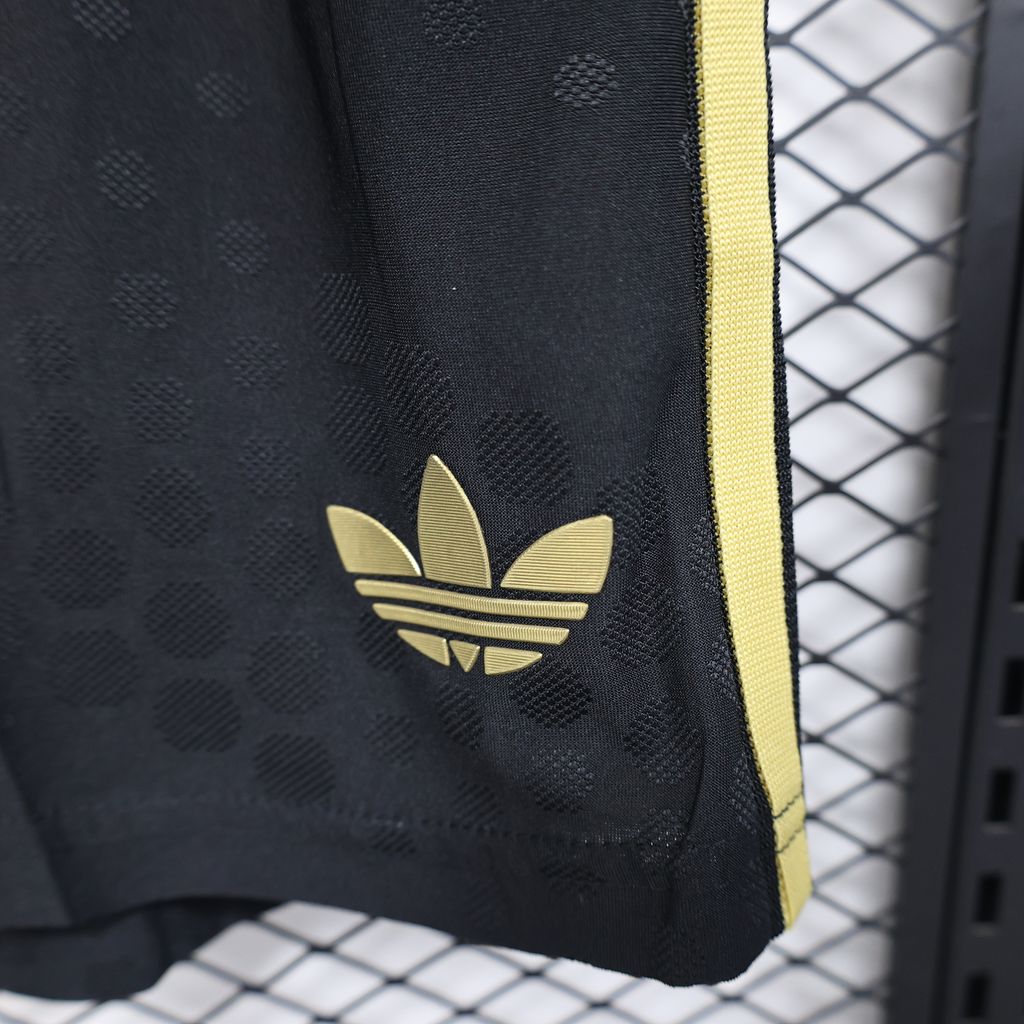 Mexico Player Fit Black Soccer Shorts
