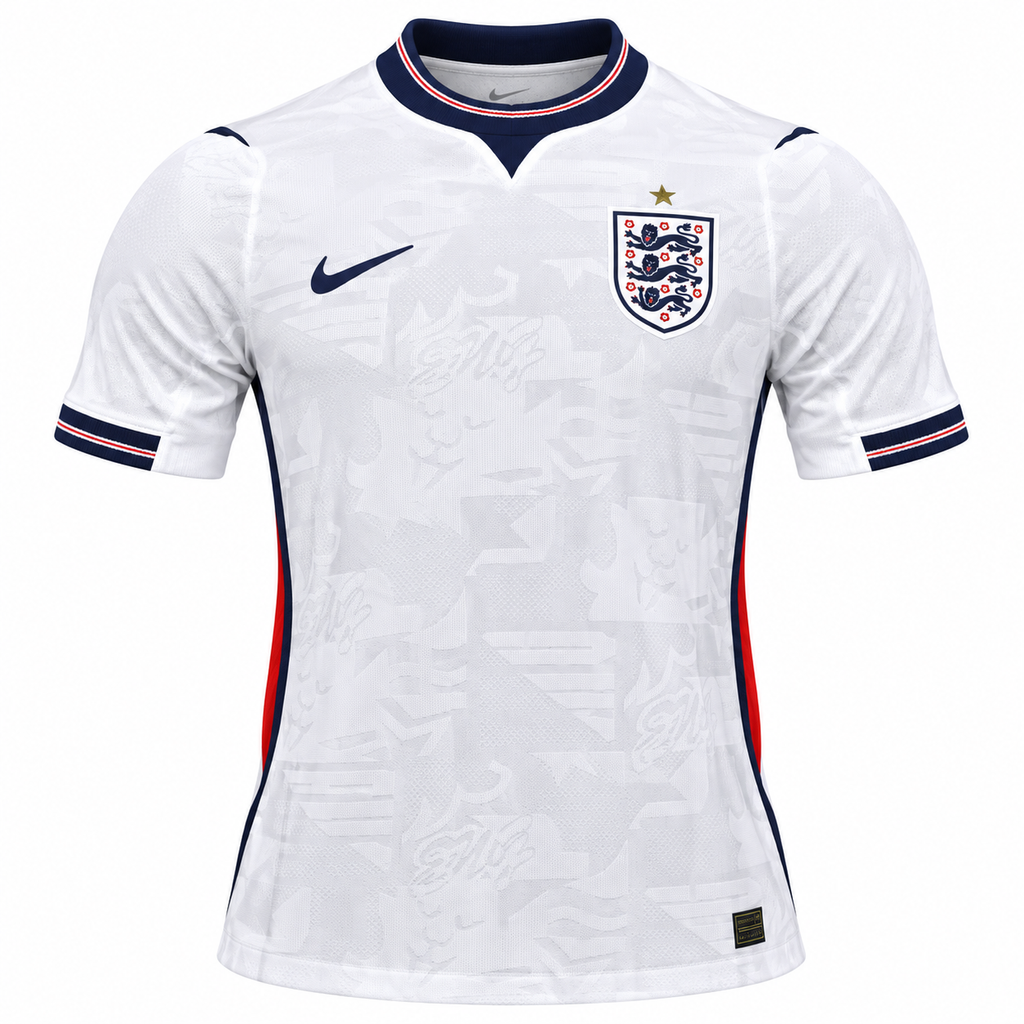 England 2026 Home Player Version Football Jersey