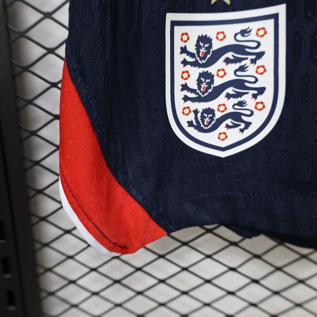 England National Team Inspired Away Football Shorts