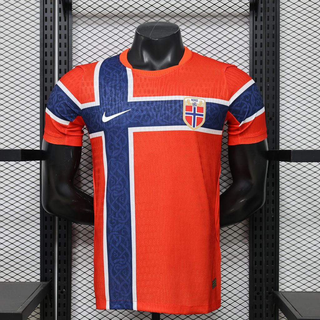 Norway 2026 Home Player Version Football Jersey