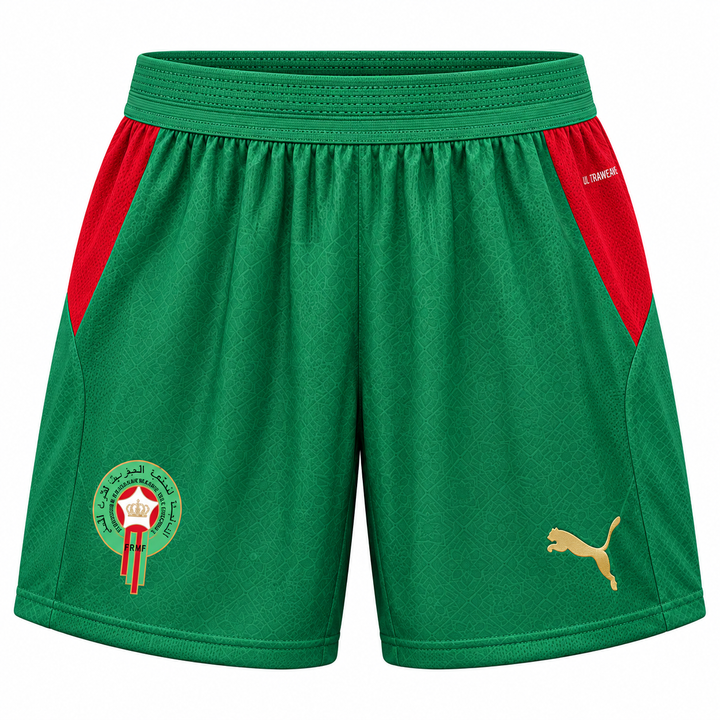 Morocco Football Shorts