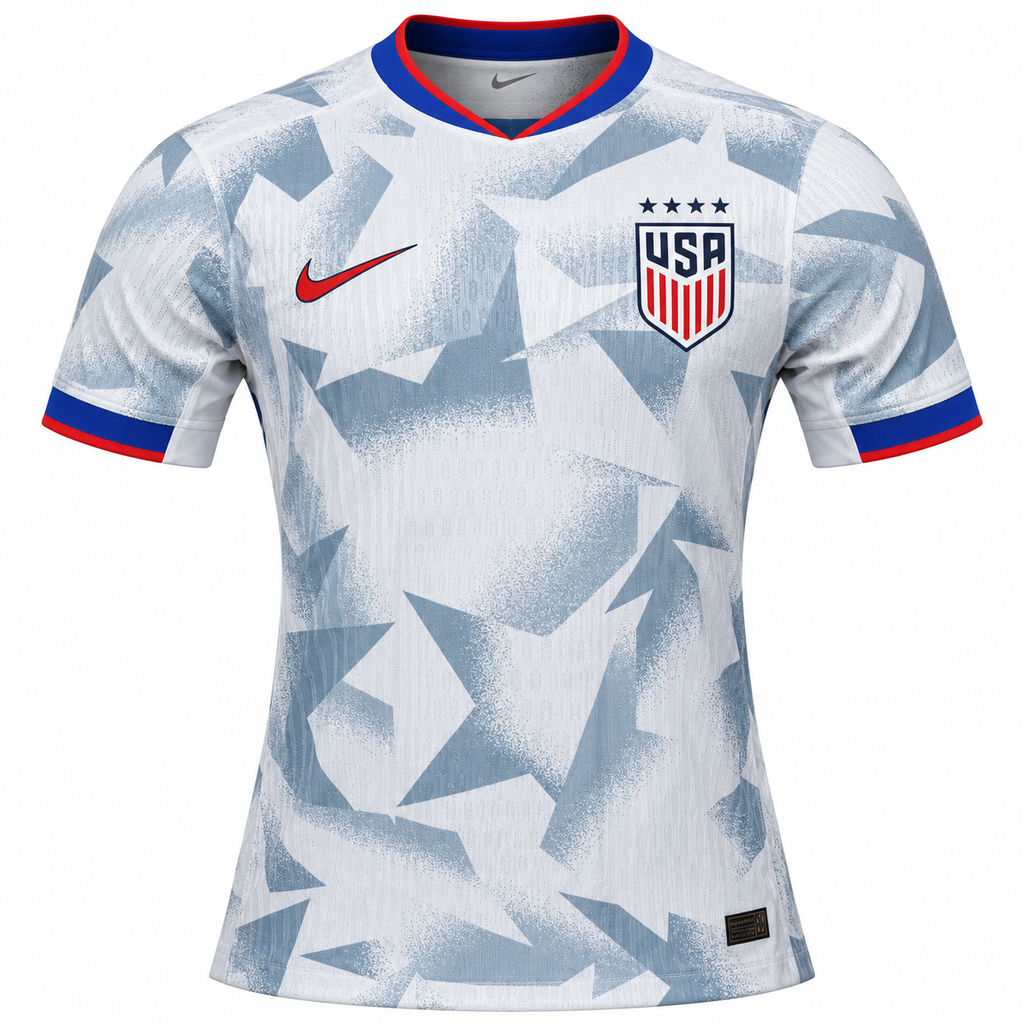 USA Home Player Version Football Jersey