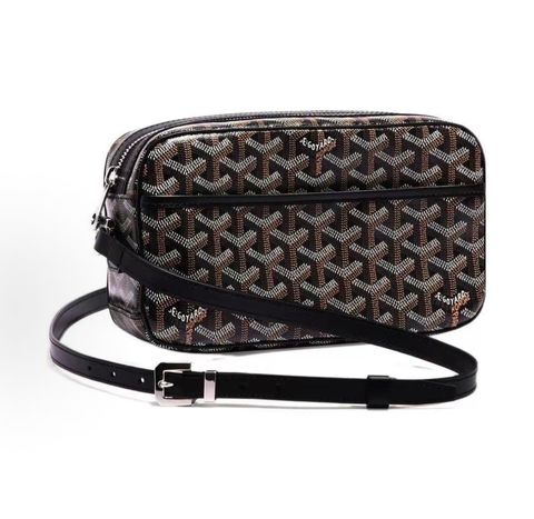Goyard Cap-Vert PM Goyardine canvas crossbody bag multiple colors Goyard Cap-Vert PM shoulder bag Goyardine canvas Cervon calfskin Goyard AMACAPVERT2 Cap-Vert PM small crossbody camera bag