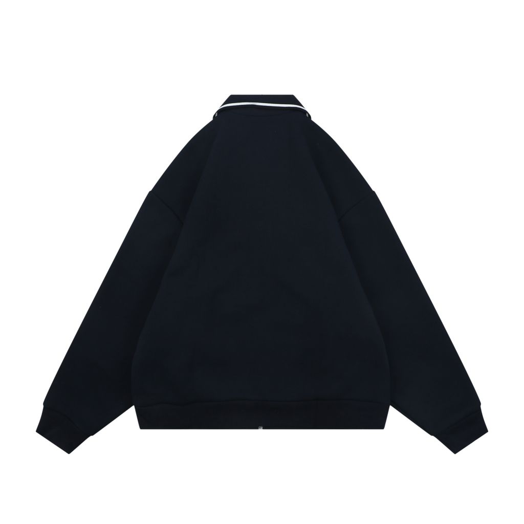 Miu Miu 25FW White Trim Collar Embroidered Jacket