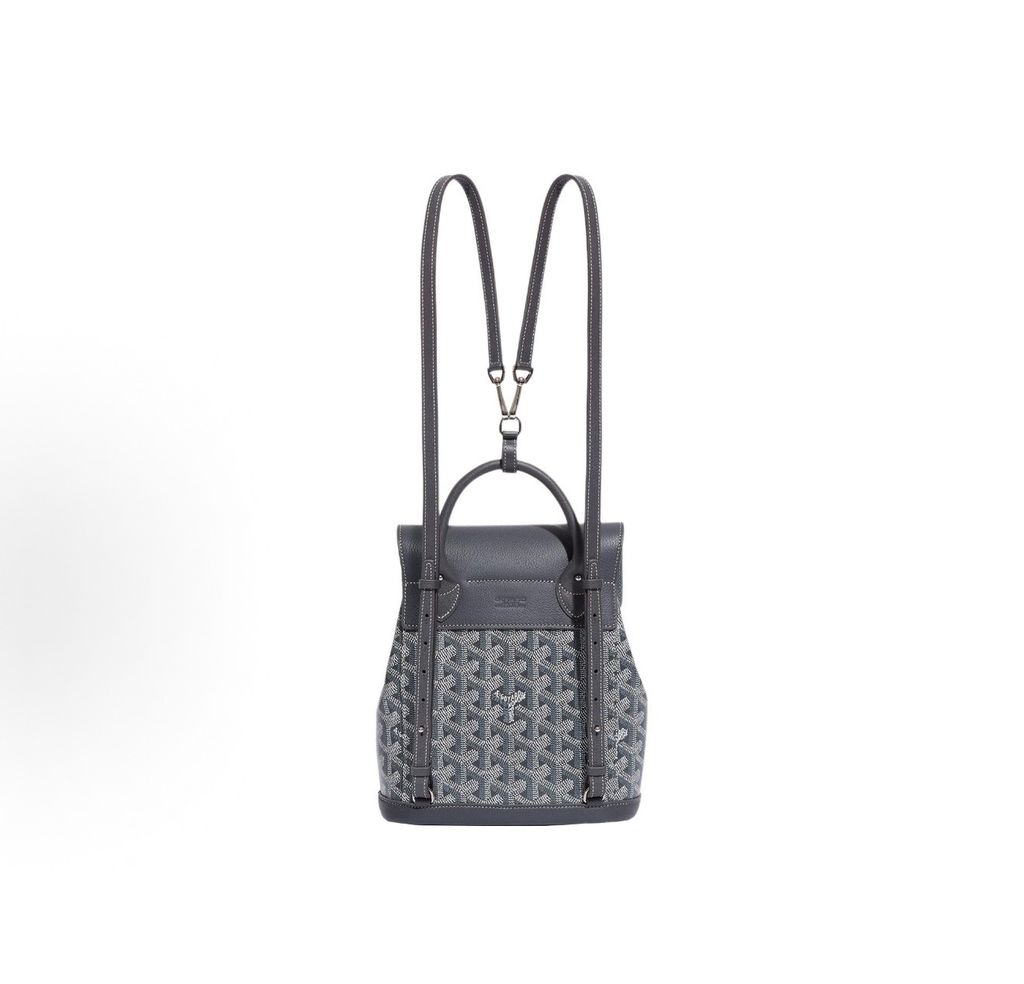 Goyard Alpin Mini Backpack ALPIN2MINTY51CL51P Grey Goyardine Canvas