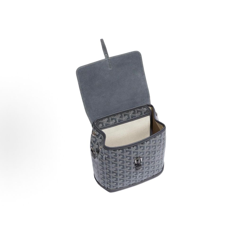 Goyard Alpin Mini Backpack ALPIN2MINTY51CL51P Grey Goyardine Canvas