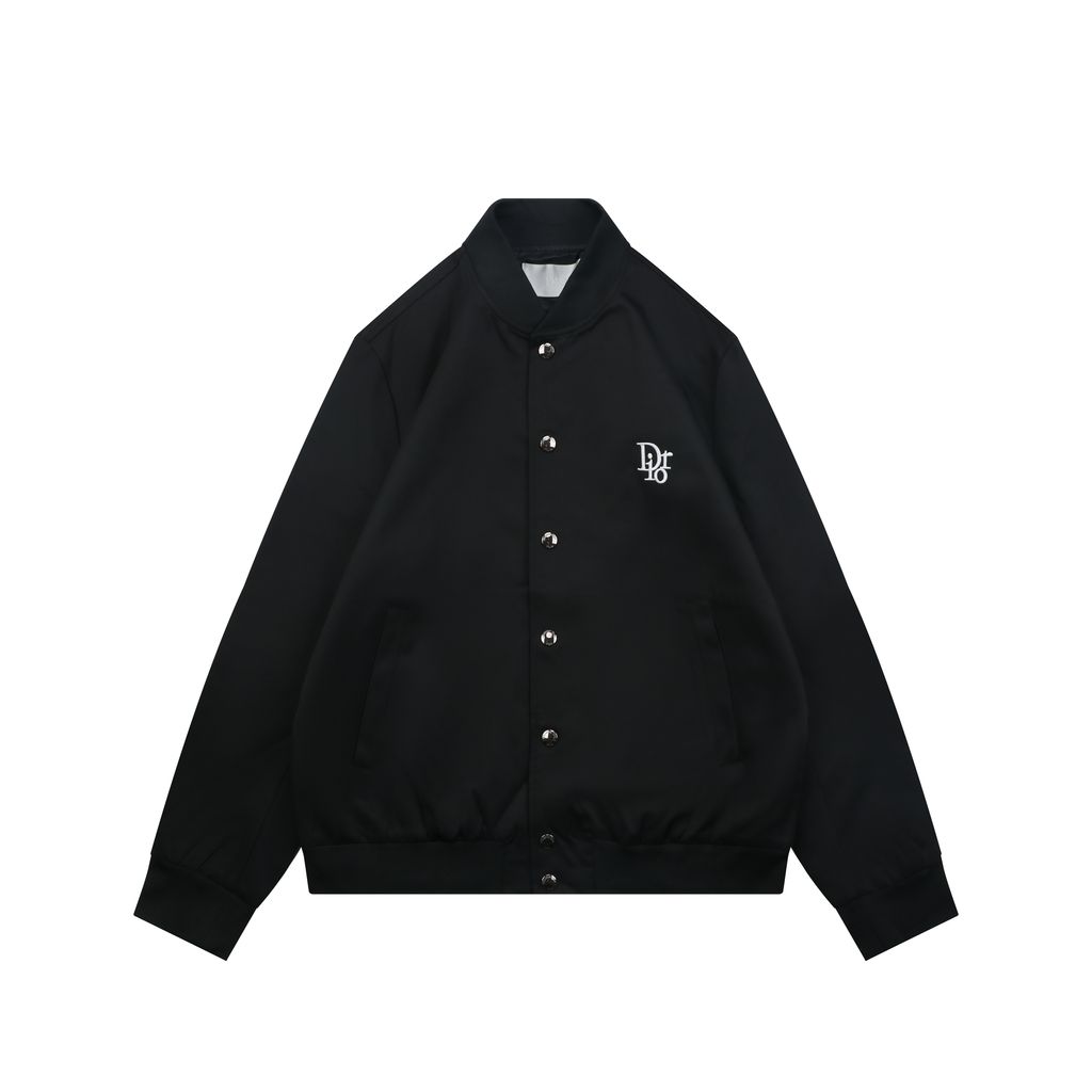 Christian Dior floral letter back jacket 80s inspired custom dyed fabric unisex designer outerwear S-XL