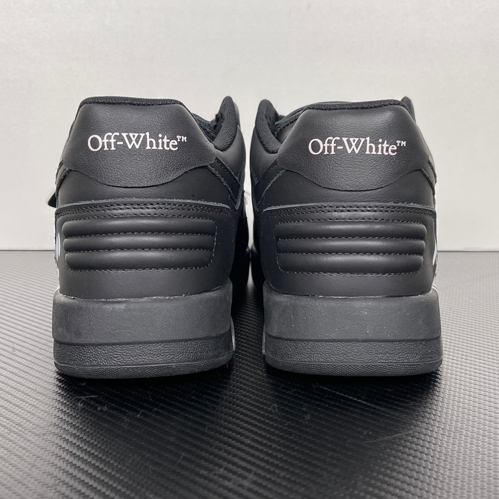 Off-White Out Of Office For Walking OMIA189C99LEA0081001 Black White Sneakers