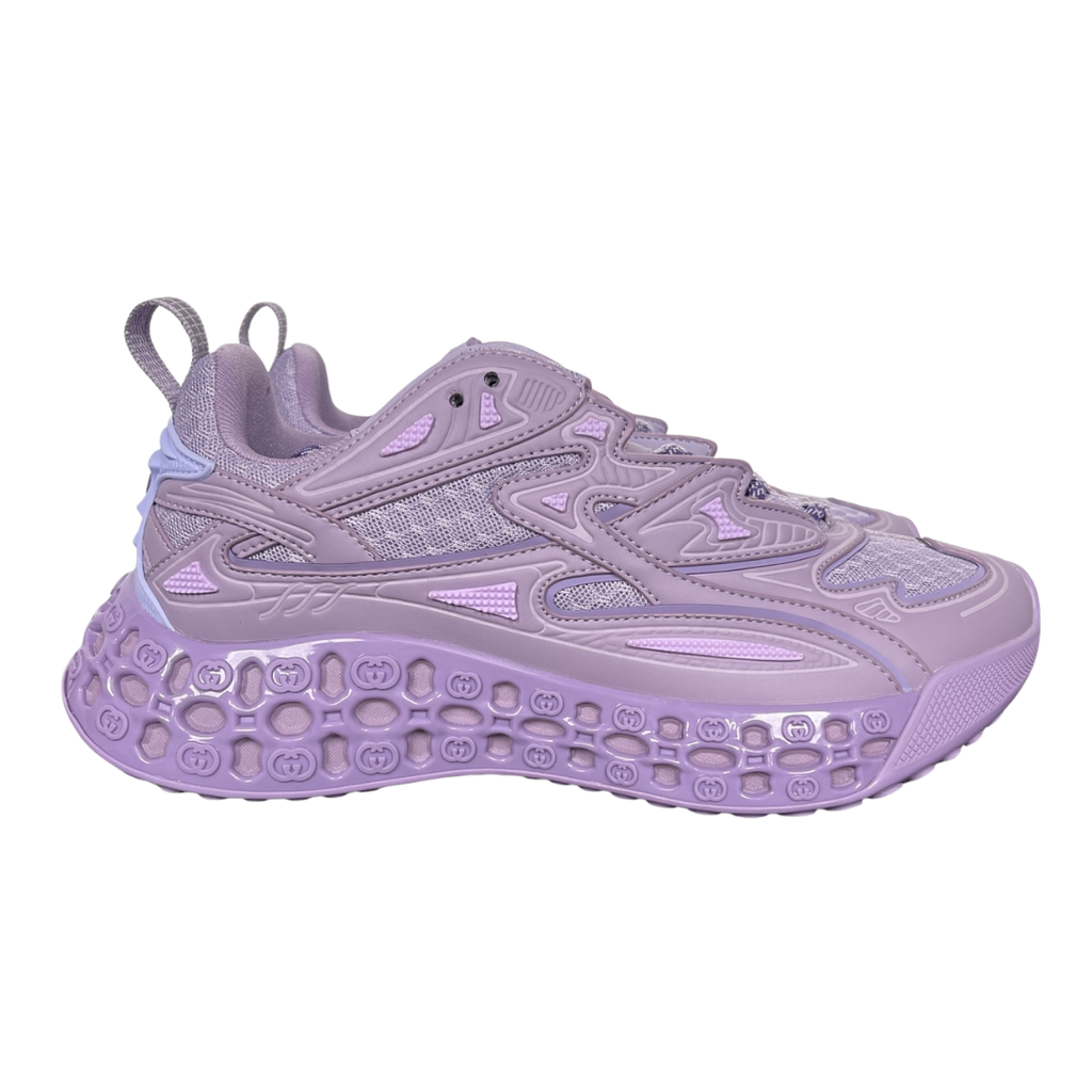 Gucci Cub3d Sneakers 819709 FAEBE 5244 Light Purple Demetra Mesh