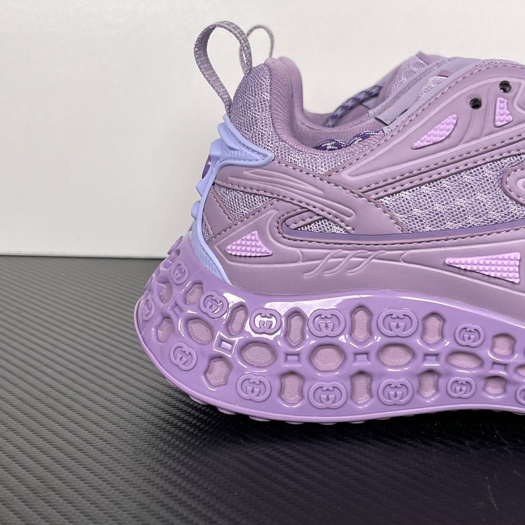 Gucci Cub3d Sneakers 819709 FAEBE 5244 Light Purple Demetra Mesh