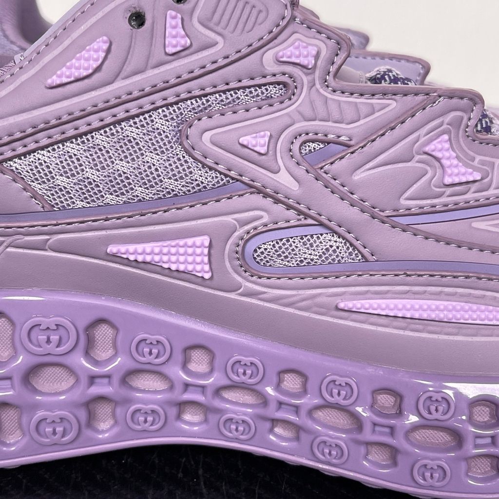 Gucci Cub3d Sneakers 819709 FAEBE 5244 Light Purple Demetra Mesh