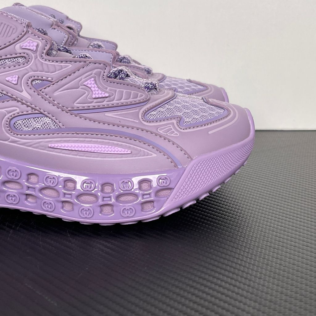 Gucci Cub3d Sneakers 819709 FAEBE 5244 Light Purple Demetra Mesh