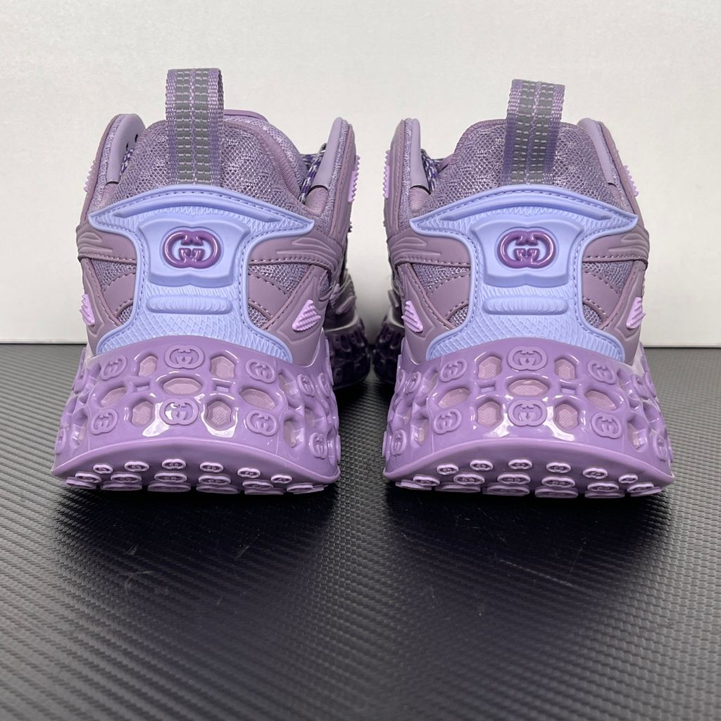 Gucci Cub3d Sneakers 819709 FAEBE 5244 Light Purple Demetra Mesh