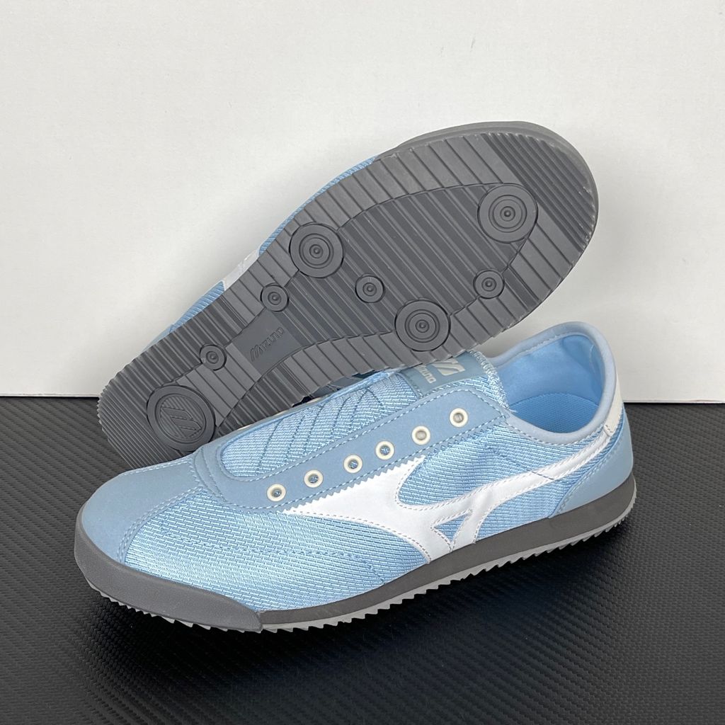 Mizuno LG 60S Slip-On D1GH240217 Sky Blue Off-White Dark Grey Sneakers