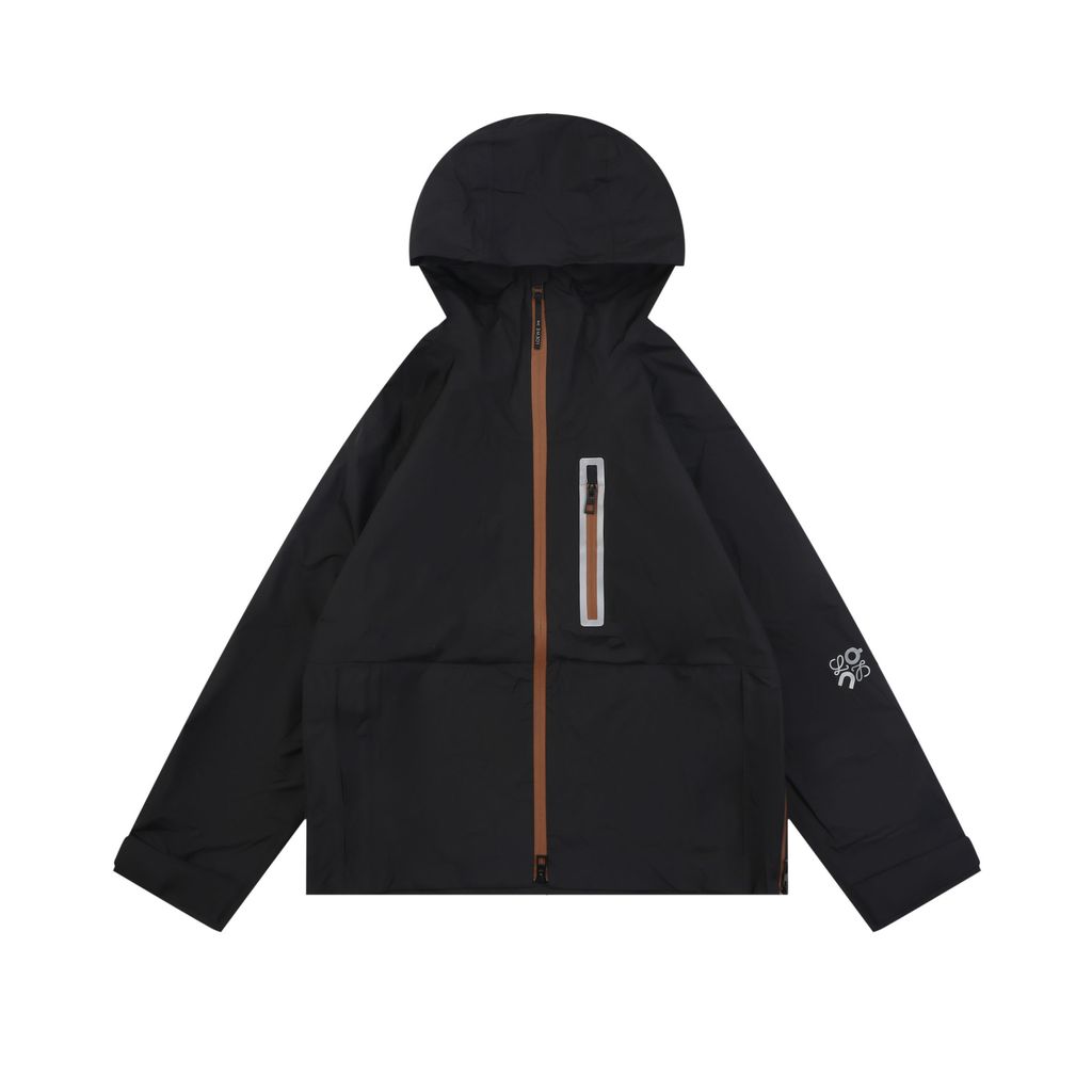 LOEWE x On hooded Storm Jacket waterproof windproof technical shell reflective logo bonded zipper outdoor jacket M-XXL
