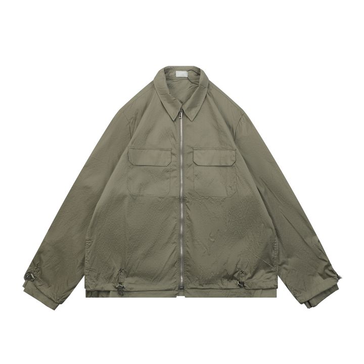 Christian Dior multi pocket jacket 80s inspired custom dyed fabric unisex utility outerwear designer jacket S-XL
