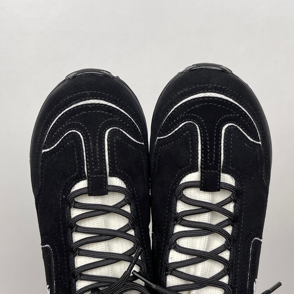 Shop Chanel 26A Sneakers G47416 B25250 UB774 in Black calfskin and suede calfskin with contrast piping, CC logo and substantial lifestyle sole.