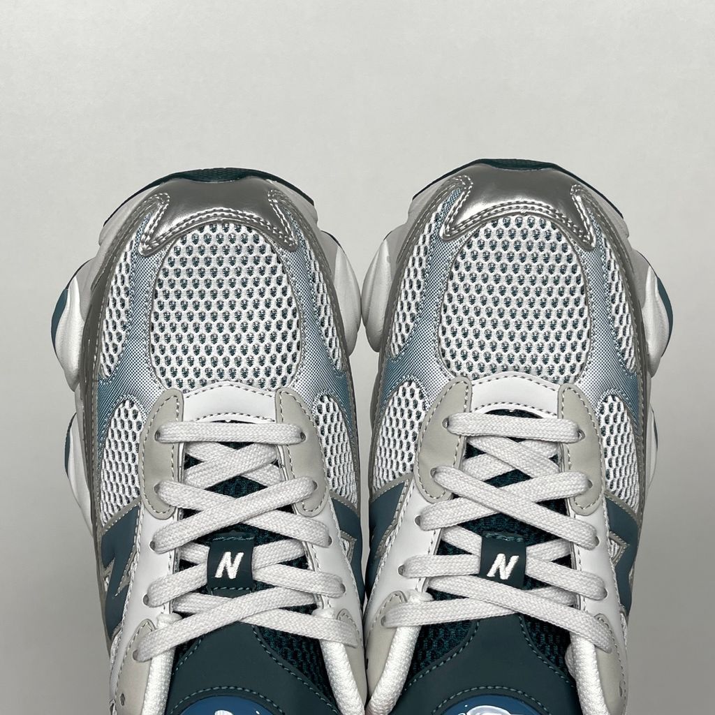 New Balance 9060 U90606BA Medusa Green Silver Metallic White Unisex Sneakers